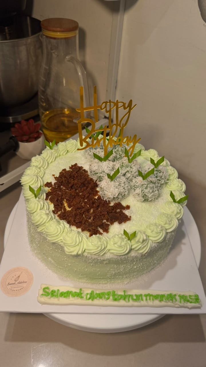 Klepon Cake